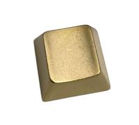 Replacement Key Cap Alloy Structure Matte Finish Key Button Keyboard Metal Key Cap for Computer Games