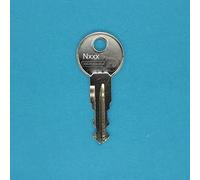 Replacement key for Thule carrier systems and roof boxes. Key number Thule - N011