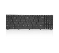 Replacement Keyboard for ASUS X53U X54X A53U X53B K53U K53T K73T X73B, 102 Key Laptop Replacement Keyboard, Aluminum Alloy Computer Keyboard with ABS Keycaps, Durable and Comfortab