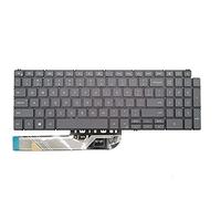 Replacement Keyboard for Dell inspiron 15 3501 3502 5501 5502 5508 5584 5590 5593 5594 5598, inspiron 15 7500 7501 7590 7591 Series Laptop Black Frame with Backlit US Layout