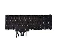 Replacement Keyboard for Dell Latitude 5500 5501 5510 5511, Precision 3540 3541 3550 3551 Series Laptop with Backlit with Pointer US Layout P/N: 0MMH7V NSK-EX0BC PK132FA1B00