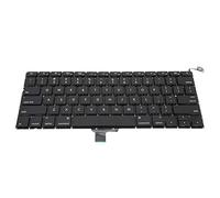 Replacement Keyboard for Pro 13inch A1278 2009 2010 2011 Mid-2012 with Touch Sensitive Keys, Elegant Black Color, Durable ABS Material