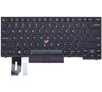 Replacement Keyboard for ThinkPad T480S T490 T495 E480 E490 E495 L380 L390 L480 L490 Series Laptop with Backlit US Layout