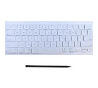 Replacement Keycap Keys,Full Set of Keycaps Key Cap Fits for iPad Pro/Air 13 inch A2480 (3rd/ 4th/5th/6th gen) M2 Magic Keyboard Series (White)