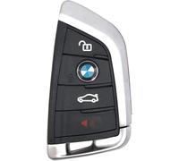 Replacement Keyless Entry Remote Control Key Fob Case Fit for BMW 1 3 5 7 Series X1 X5 X6 M5 M6 Key Fob Cover Shell 4 Buttons