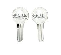 Replacement Keys Cut to Code For Various Brands of Truck Toolboxes Camper Shells and Covers Such as Better Built, Dee Zee, Eberhard, Husky, Kobalt, Leer, and SnugTop Using Key Codes H700D-H750D(H701D)