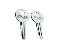 Replacement Keys to Fit Your Retrax Tonneau Bed Cover Cut Using Your Selected Key Code from R600-R611 by Keys al a Carte.(R602)