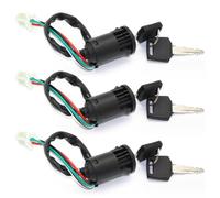 Replacement Keys with Ignition Switch Set for Electric Scooter Accessories, 3 Pcs