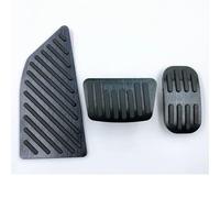 Replacement Kit Car Foot Pedals Accelerator Non-Slip Pedal Brake Footbed Cover Footrest Pedal Pad For Toyota For Corolla E210 12th 19-22(Black 2)