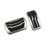 Replacement Kit Car Gas Accelerator Brake Footrest Pedal Cover For Ford For Focus 2 3 4 2005-2018 For Mondeo For Fusion For Kuga(Style 2)