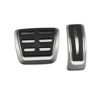 Replacement Kit For A5 B8 07-15 A4 B8 8K 08-15 Q5 8R 05-17 A6 C7 AT Car Pedals Foot Rest Brake Accelerator Fuel Pedal Pad Cover(Style3)