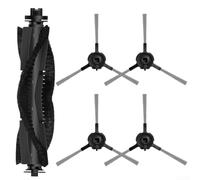Replacement Kit for Cleanova for w11 Vexilar W9 Robot Vacuum - Main Roller Brush Side Brushes HEPA Filters Set