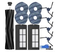 Replacement Kit for Eufy for x9 for Pro Robot Vacuum with Roller Brush Mop Cloths HEPA Filters Side Brushes Cleaning Tools