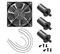 Replacement Kit for Fan and Lid Door Switches of For 560 1050 800 Digital Charcoal Grill to Improve Cooking Precision