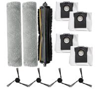 Replacement Kit for Mova Z5, Z5 Pro and Z50 Ultra, Features Main Brush, Side Brushes and Mop Cloth for Effective Cleaning Solutions