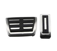 Replacement Kit Stainless Steel Car Pedals Accelerator Gas Foot Brake Pedal Pad Cover For VW For Multivan T5 T6 For Caravelle T6(Style1)