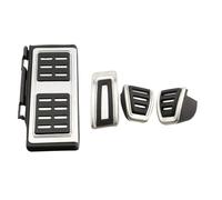 Replacement Kit Stainless Steel Car Pedals For VW For Golf 8 Mk8 VIII 2019 2020 2021 2022 Accelerator Brake Foot Rest Pedal Cover AT MT(Style 4(MT))