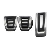 Replacement Kit Stainless Steel Gas Brake Pedal Pad Cover LHD Car Pedals For VW T-Roc T-cross For Golf 8 MK8 2017-2023(Style 4(MT))