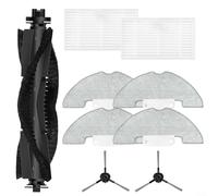Replacement Kit Vexilar for CLEANOVA, for Main Brush Side Filters Mop Cloth
