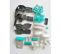 Replacement L R ZL ZR ABXY Home Direction Buttons D Pad Keys Trigger Button for Nintendo Switch Lite NS Lite Controller (Blue)