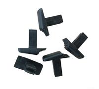 Replacement Ladder Lock Plastic Switch Buttons for Telescopic Extension Ladders, 10 Pack, Compatible with Most Models, for Durable Black La