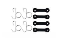 Replacement Latch Strap Hook Set 160793 Grass Catcher Plastic | This plastic latch strap and hook set a secure attachment to your grass catcher collection bag.