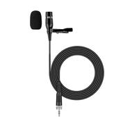 Replacement Lavalier Lapel Microphone forSennheiser EW-DP ME2 SET (Y1/3) Portable Digital UHF Wireless Microphone System, 3.5 mm (1/8 in) TRS, Unidirectional Lavalier - Black