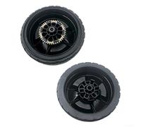 Replacement Lawn Mower Wheels 8 Inch Diameter with Drive Gear and Transmission Accessories for Honda HRN216 Models VKA VKAA A VYA VYAA (2pcs front & rear)