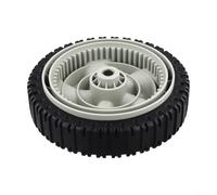 Replacement Lawn Mower Wheels 8 Inch with High Traction for and For Yard Machines, For Long Lasting Plastic Rim Garden Tractor Tyre for Walk Behind Mower Repair, Outdoor POWERs(1pc)