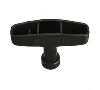 Replacement Lawnmower Starter Pull Handle for Petrol Mower Engines, 7 x 5.5 x 1.9 cm, Black, 13 g - suitable for Most Gas-Powered Lawn Mowers