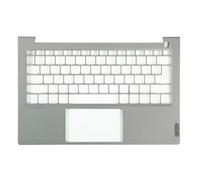 Replacement LCD Back Cover Front Bezel Hinges Palmrest Bottom Case Shell For 13s G2 ITL Laptop Compatible Parts A B C D(Silver grey C cover)