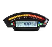 Replacement LCD Screen Speedometer Motorcycle Digital Tachometer For 2012-2017Speed Gauge Oil Indicators Backlit Motorcycle With ABS