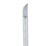 Replacement Lead Free Soldering Iron Head, External Heating Replaceable Soldering Tips for 30W 40W 60W Resistance to Oxidation(60W Cutter Head)