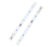 Replacement LED Light Strip for Refrigerator, Compatible with For Rongsheng For Hisense Fridge, Part MDDZ-162A 1629348 1529227, 16cm Length Plastic