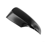 Replacement Left Side Wing Mirror Cover for Toyota For Yaris 2012 to 2020 ABS Plastic with Gloss for Exterior Automotive Upgrade (Black)