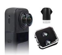 Replacement Lens Complete Kit for Insta360 X5, Replaceable Lenses with Tools to Replace and Clean The Lens, Interchangeable Lens Kit for Insta 360 X5 Action Camera Accessories