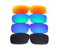 Replacement Lenses For Oakley Crankshaft Black&Blue&Green&Red Polarized 4 PS