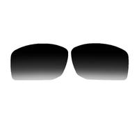 Replacement Lenses for Oakley Gibston OO9449 sunglasses/1.5 mm polarized/easy to install, Grey gradient, 61*39mm