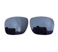 Replacement Lenses for Oakley Holbrook 9102/9244/9384 Polarised Thickness 1.5 mm Salt Prevention Oil-Proof, Black chrome, 56.2*43.8mm
