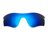 Replacement Lenses for Oakley Radarlock Path Series Sunglass Polarised Thickness 1.5 mm Salt Prevention Oil Proof, blue, 132*45mm