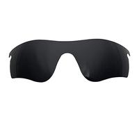Replacement Lenses for Oakley Radarlock Path Series Sunglass Polarised Thickness 1.5 mm Salt Prevention Oil Proof, black, 132*45mm