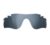 Replacement Lenses for Oakley RadarLock Path vented Sunglass/1.5mm polarized/easy to install (sliver)