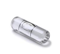 Replacement Level Glass Vial, Spirit Bubble Level, no Nib, Accurate, White, 25mm x 8mm