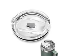 Replacement Lid Compatible with Stanley Camp Mug 24 oz, Spill Proof Mug Cup Lids with Sealing Silicone Ring, BPA-Free, Dishwasher Safe for Drinking Cup Cover, Clear