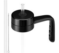 Replacement Lid for Hydroflask Wide Mouth Water Bottle, Top Lids with Straw for Hydro Flask Accessories, Top Sport Bottle Handle Cap for Hydroflask 12 16 20 32 40 64 128 oz Wide Mouth