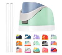 Replacement Lid for Owala Freesip, Compatible with Owala Cup 16oz 24oz 32oz 40oz, One Button Water Bottle Top Lid Replacement Accessory and Straws, Leakproof, BPA-Free (fog green)