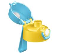 Replacement lid for the Jarlson stainless steel bottle with Chug lid (blue-yellow)