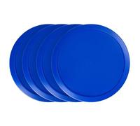 Replacement Lids for Pyrex 6 & 7-Cup Glass Food Storage Container Bowls, 7.5-Inch Plastic Round Lids Covers fits Pyrex 7402-PC, Airtight & Leakproof (4-Pack, Blue)