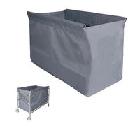 Replacement Liner Bag For Laundry Cart - Oxford Cloth Storage Bags Trolley Cloth Bag, 350-400L Removable Liner Bag For Rolling Laundry Basket, Hotel Room Work Trolley Replacement Bag A