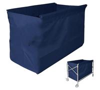 Replacement Liner Bag For Laundry Cart - Removable Liner Bag For Rolling Laundry Basket, Oxford Cloth Storage Bags, Trolley Cloth Bag, Hotel Room Work Trolley Replacement Bag(Blue,80x53x65cm/32x21x26i